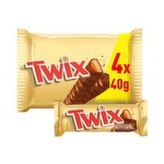 Twix 2 Finger Chocolate Biscuit Bars 4 Pack (40 g)